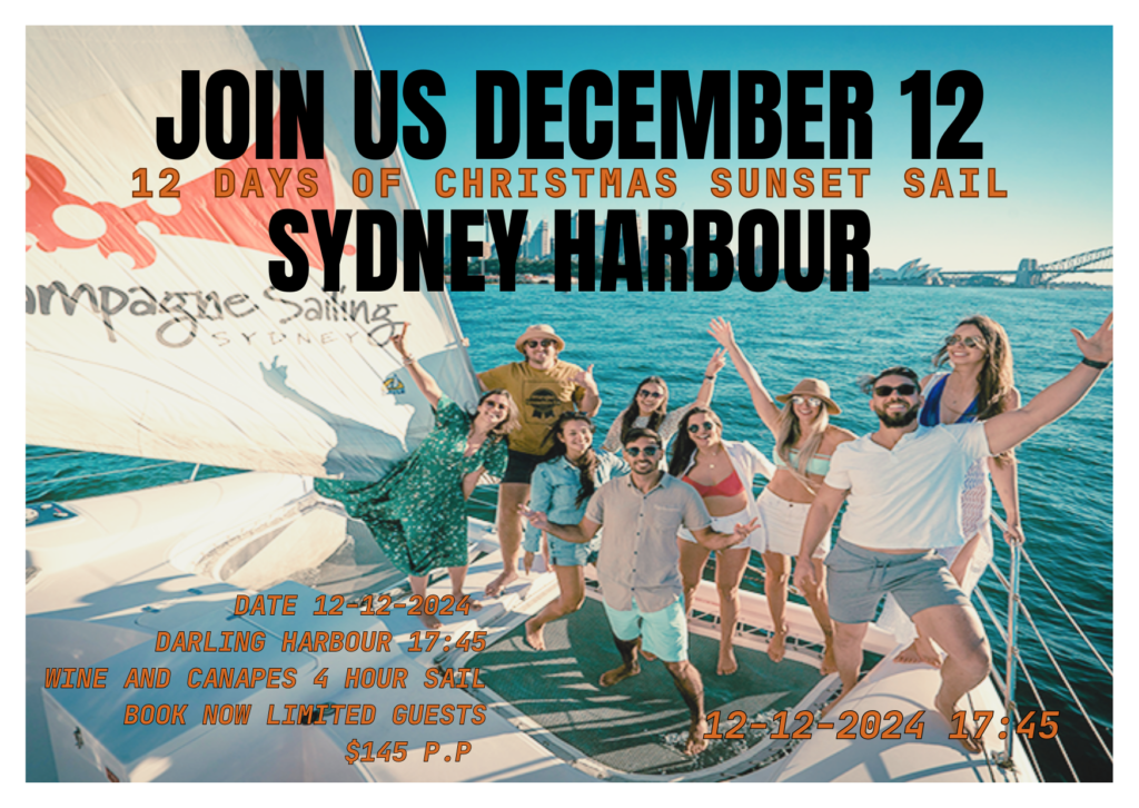 Sydney Sunset Sail Experience with Winemaker Daniel Binet